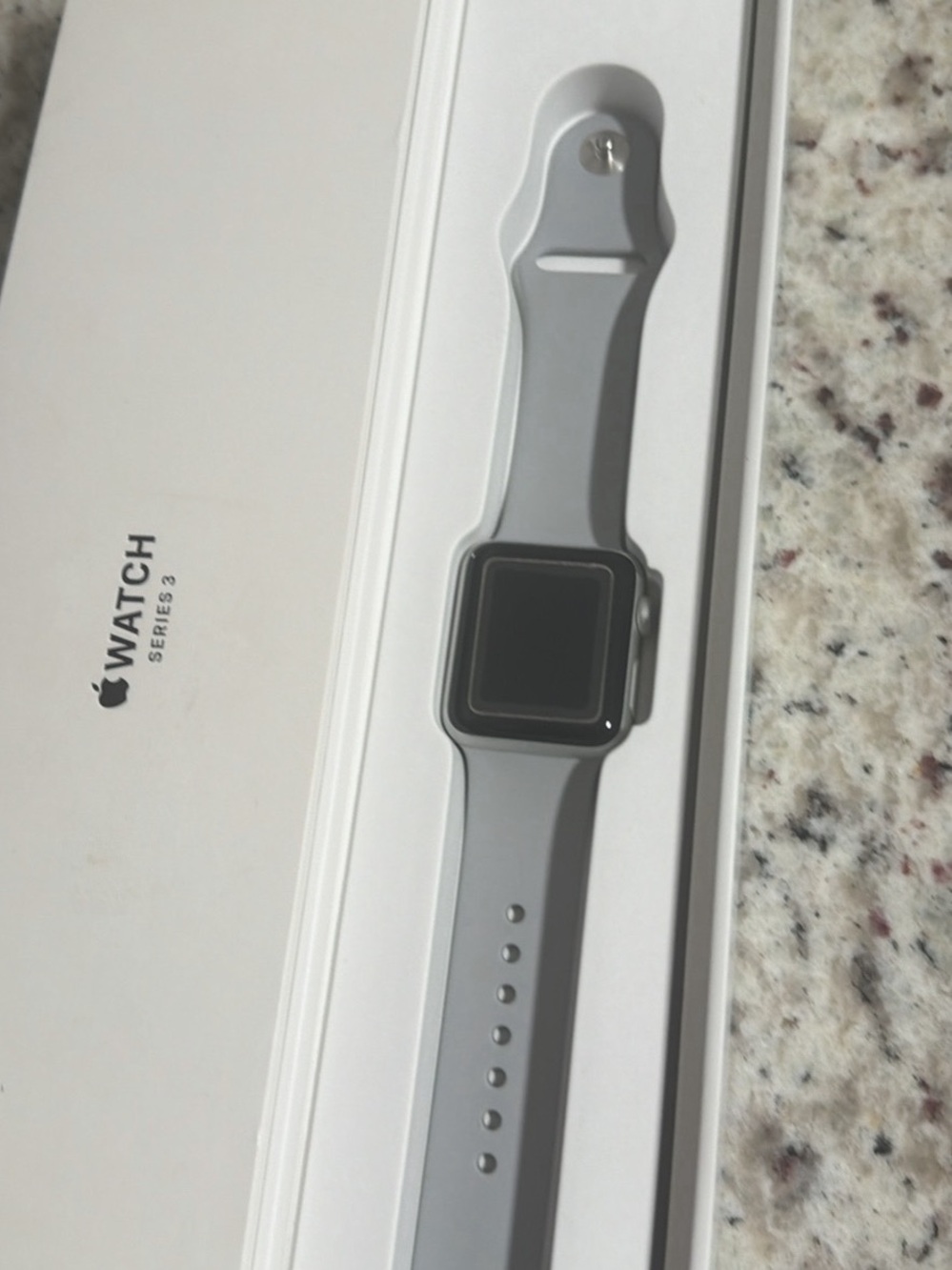Series 3 Gray Sport Band - 38mm